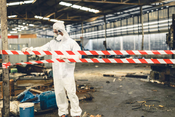 Professional Odor Removal technician working in Fairchild Air Force Base, WA
